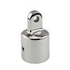 Marine Yacht Canopy Tube End Stainless Steel Pipe Eye End Cap Bimini Top Fitting