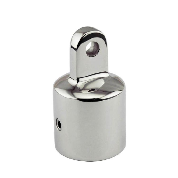 Marine Yacht Canopy Tube End Stainless Steel Pipe Eye End Cap Bimini Top Fitting