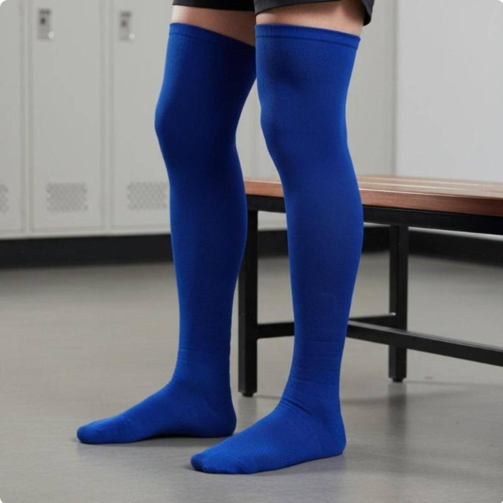 Baseball Hockey Socks Arch and Ankle Support over-the-Knee Sports for Men