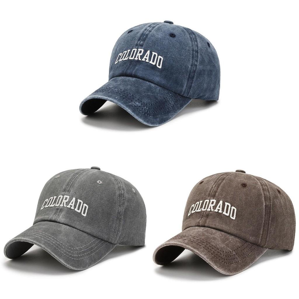 Embroidery Colorado Letter Protection Baseball Cap Breathable Women Baseball