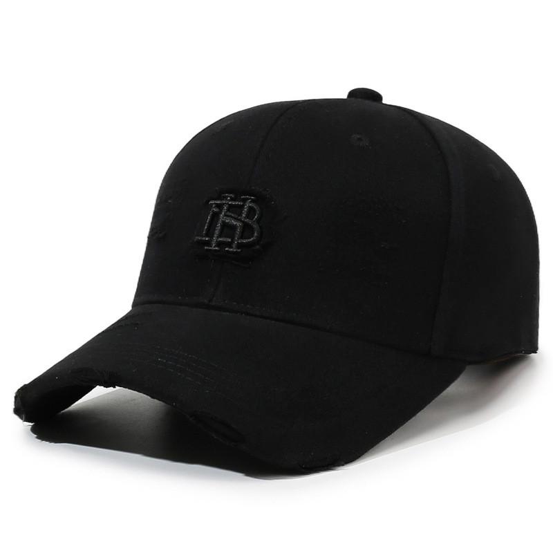 Fashion Vintage Distressed Cotton Embroidered Baseball Cap For Men And Women Outdoor Sun Protection