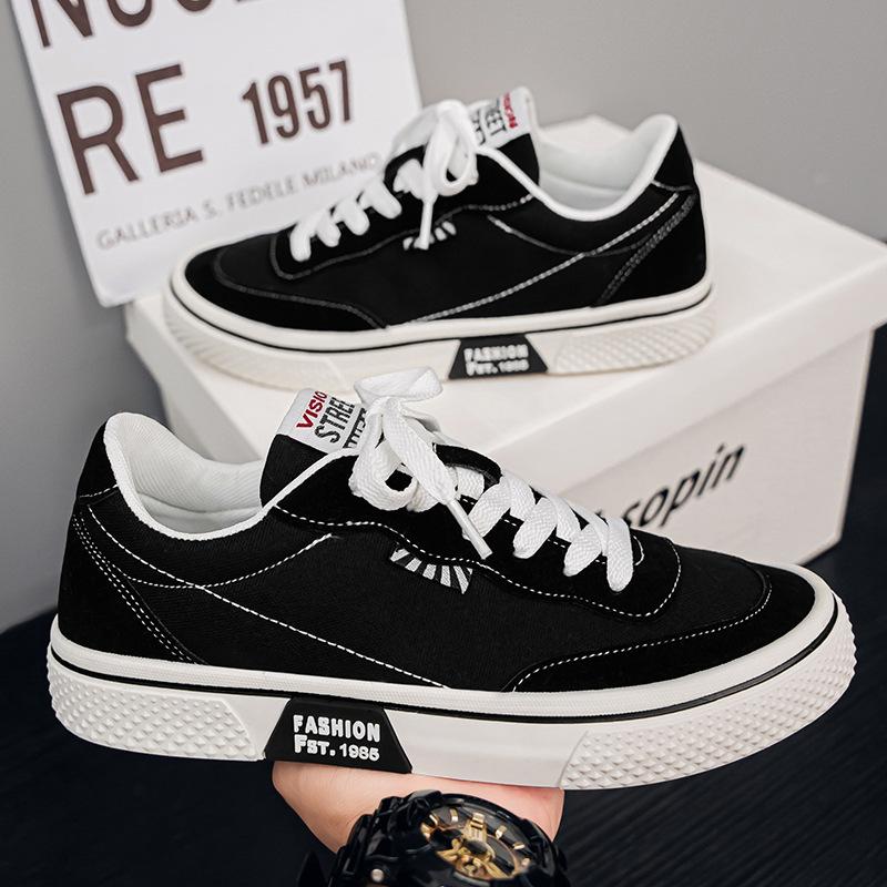 Canvas shoes men's spring new casual versatile canvas shoes breathable fashion blue canvas shoes
