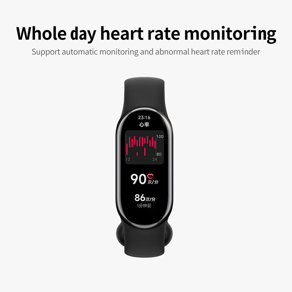 Xiaomi Mi Bracelet 8 Smart Bracelet 1.62inch AMOLED Screen 150 Sport Modes Blood Oxygen Heart Rate