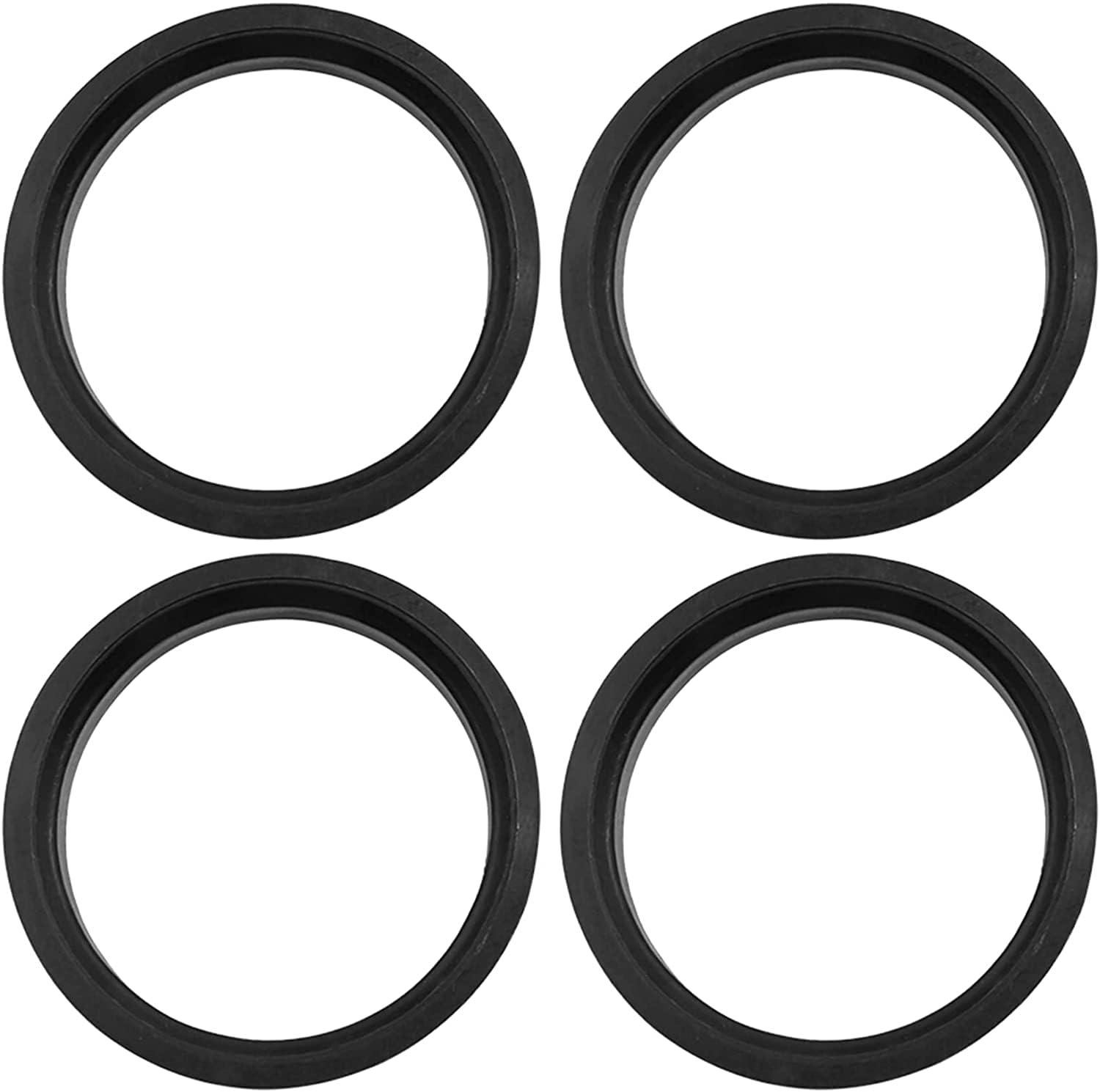 myoseya Hub Ring Wheel Hub Ring Hub Center Ring High Speed Wheel Center Spacer 4PCS