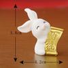 Statue Desktop Ornament Landscape Sculpture for Spring Festival Decor Birthday Gift