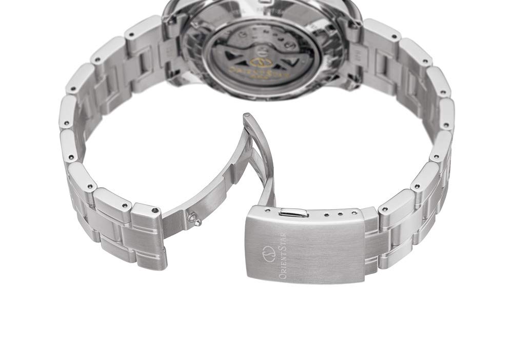 Orient Ceas Automatic Star Contemporary Inimă Deschisă Cadran Verde Cristal de Safir RE-AT0002E