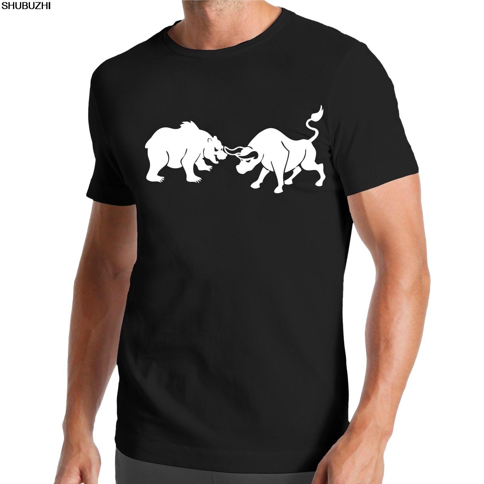 

Borse Bulle Bar TShirt Broker Aktien DAX Bank Banker Stock Exchange Cotton Brand New T Shirts S