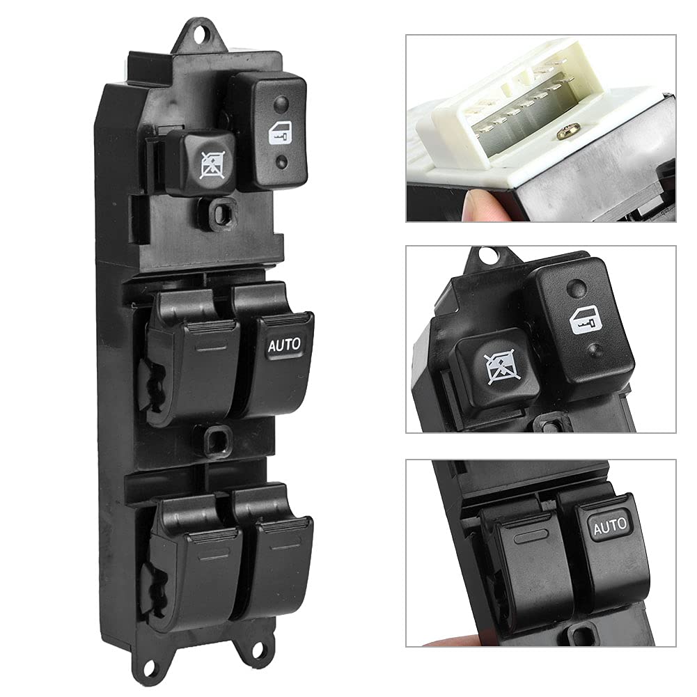 Power Window Switch, Window Switch, ABS Fit For Toyota 80 Series Land Cruiser 90-98 Automotive Parts
