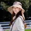 New outdoor big eaves hiking sun hat summer sun protection breathable fishing hat neck sun hat
