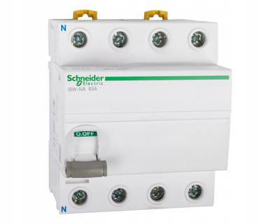 ISW-NA schakelaar-scheider 63A 3P+N 3Z 4M 415V AC acti 9 A9S70763
