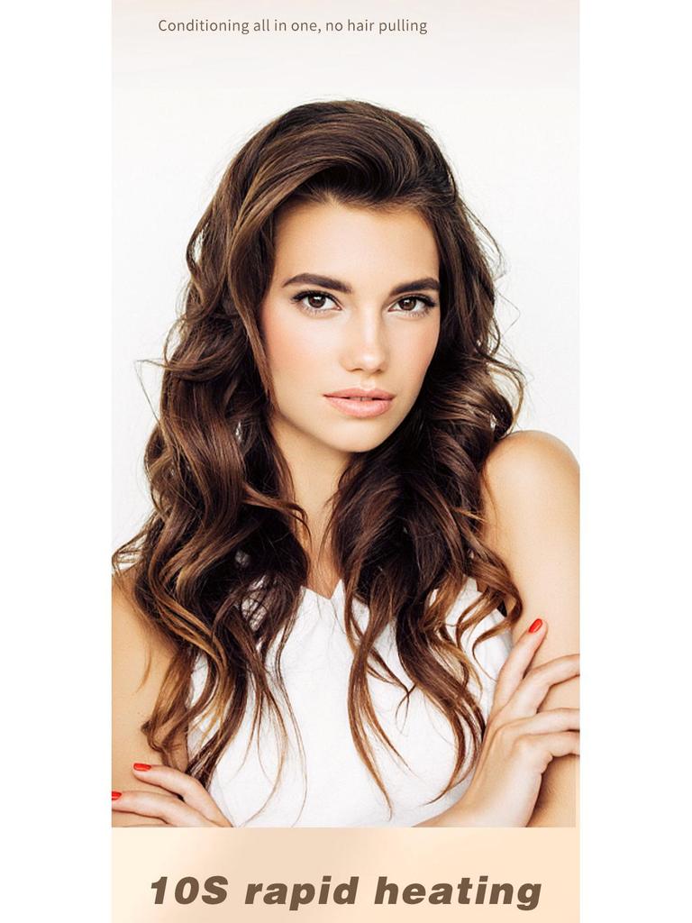 Zestaw 3-w-1 Lokówka z Odłączanymi Głowicami do Stylizacji Prostej i Kręconej