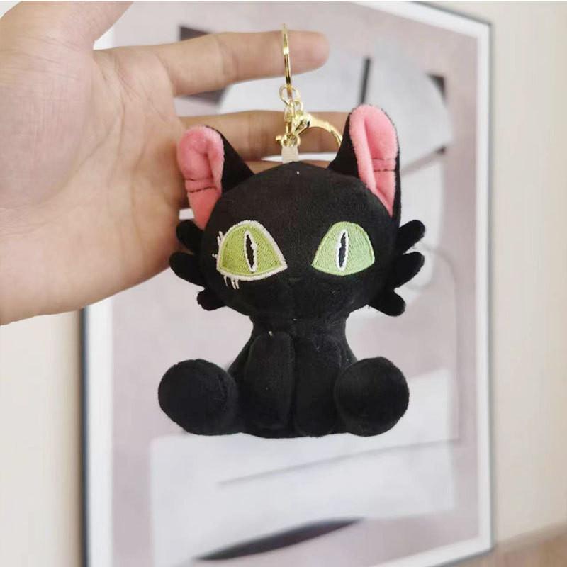 Adorable Plush Cat Toy Cute Animal Stuffed Doll Keychain Perfect Gift