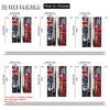 Spring Summer Curtains London Big Ben Phone Booth Yarn Durable Polyester Fabric Holiday Ldeal Kitchen Curtain Set Of 2 Made Washable Window Ready