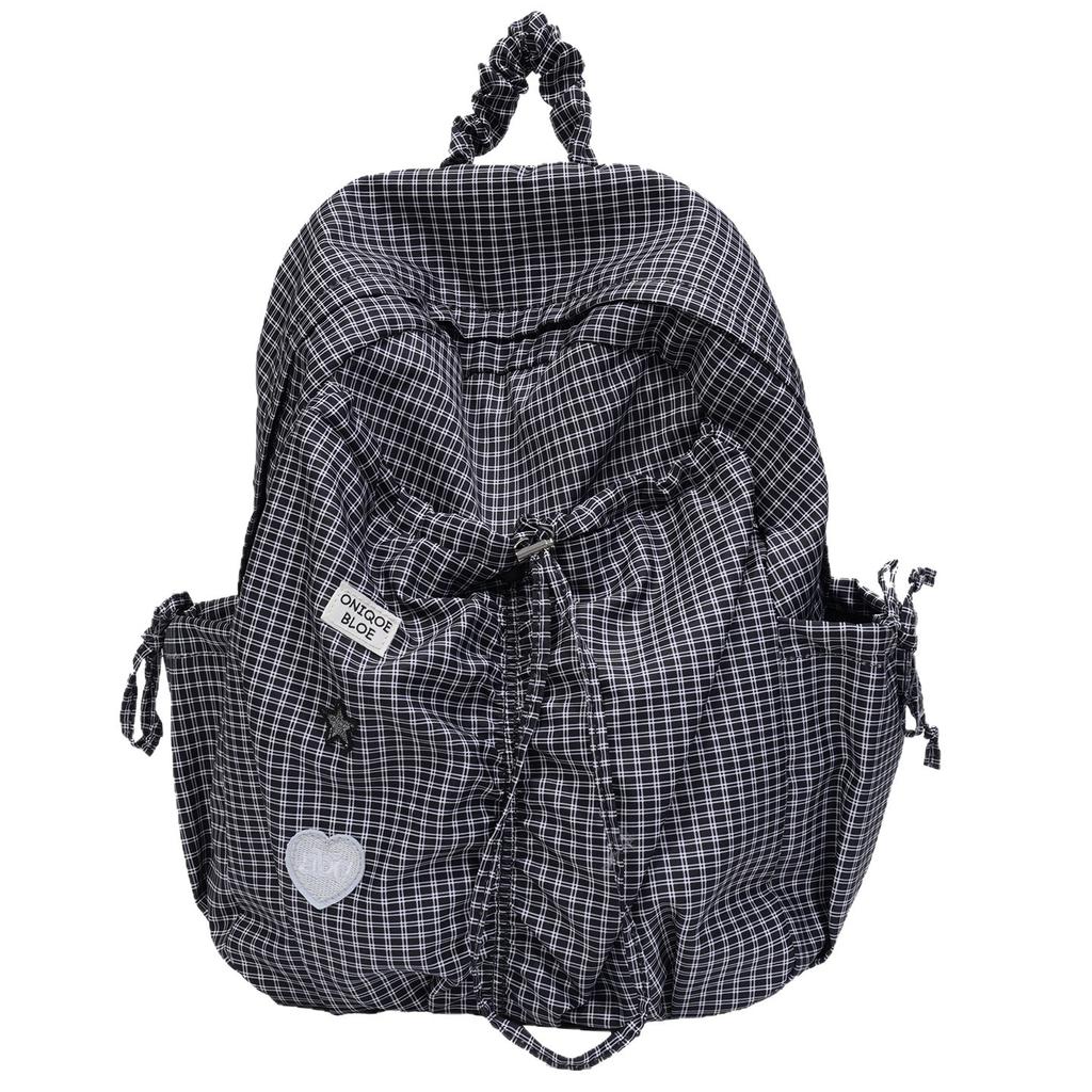 Schoolbag wholesale student high value schoolbag girl large capacity retro Hong Kong style plaid university travel computer backpack
