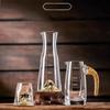 Dispenser Measuring Pot Wine Bottle Gold Foil Lead-Free Crystal Glass Sake Small Container Wine Cup 100Ml Liquor