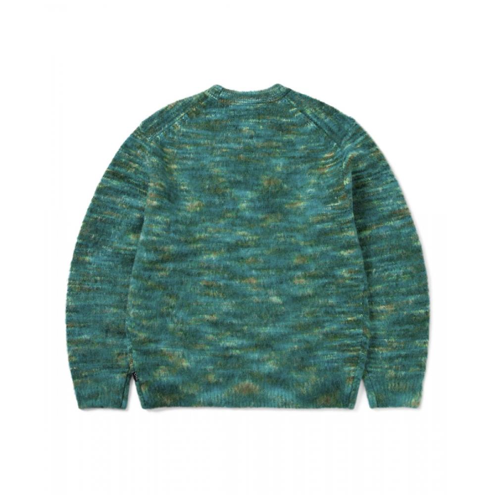 Thisisneverthat Static Knit Sweater Green