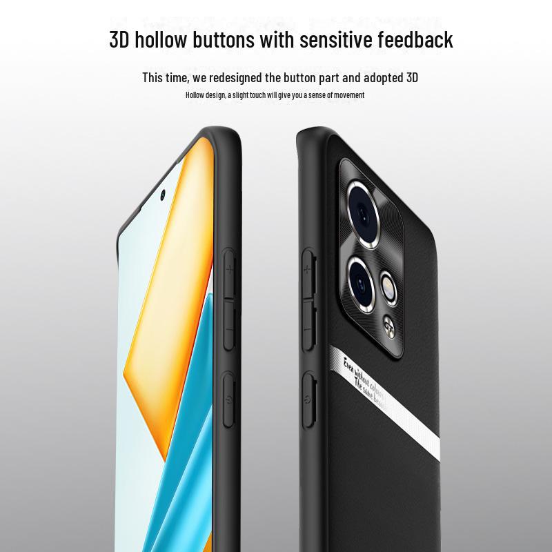 Etui ochronne z płynnej skóry dla Honor 90GT - Konstrukcja odporna na upadki i zabrudzenia