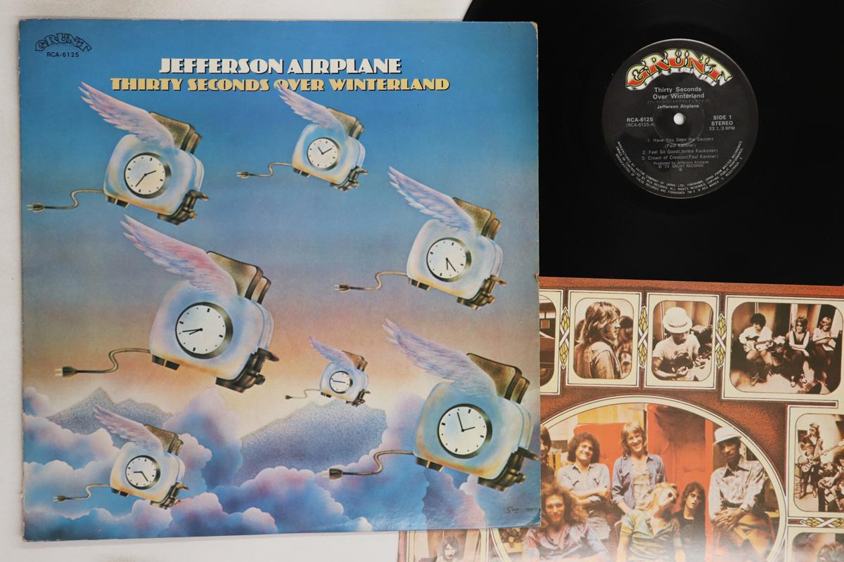

LP Record JEFFERSON AIRPLANE - Thirty Seconds Over Winterland RCA6125 GRUNT 1973 Japan Rock Used