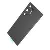 Replacement Back Glass Cover with Pre Installed Camera Lens and Repair Tool Kit for Samsung Galaxy S23 Ultra Black