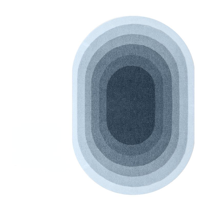 Modern Style Rugs for Bedroom Oval Shape Living Room Decoration Carpet Home Washable Anti-slip Floor Mat Fluffy Soft Bedside Rug