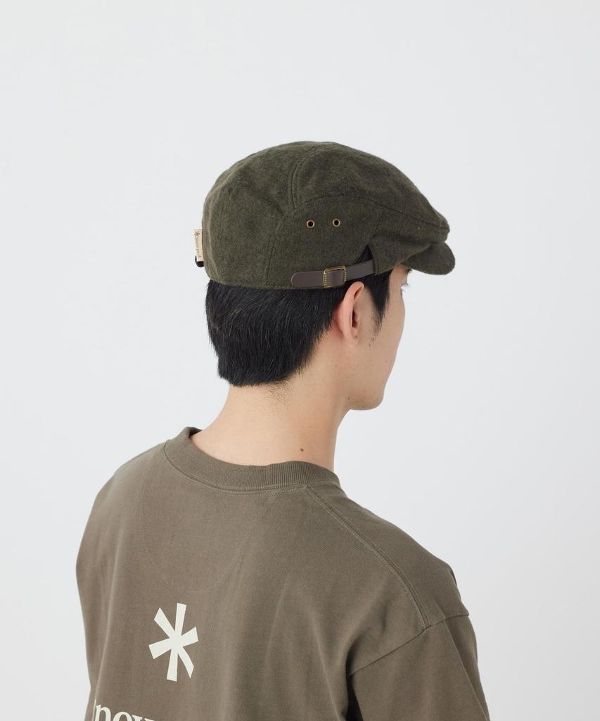 Wool Hunting Cap Headwear Cap Hat OLIVE One [Snow Peak] SPTL-AC-26SU905 Men's Women's