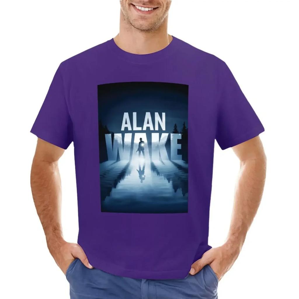 Alan Wake 2 T-shirt Graphics Boys Animal Print Mens T Shirts Pack