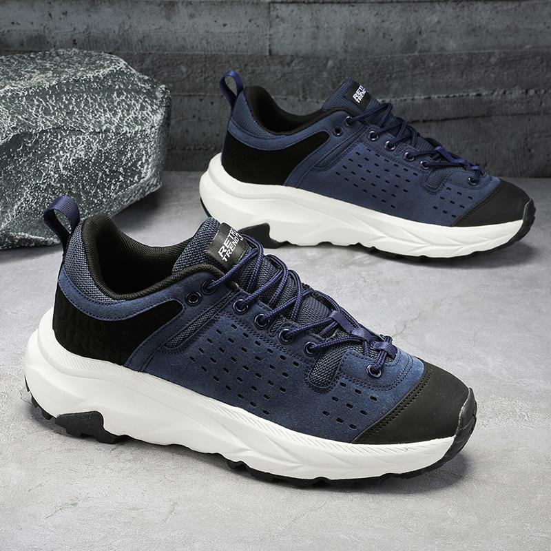 High Top Chunky Sneaker Plus Size 45 Men Women Winter Plush Snow Boots Fashion Casual Cow Suede Height Increased Platform Shoes