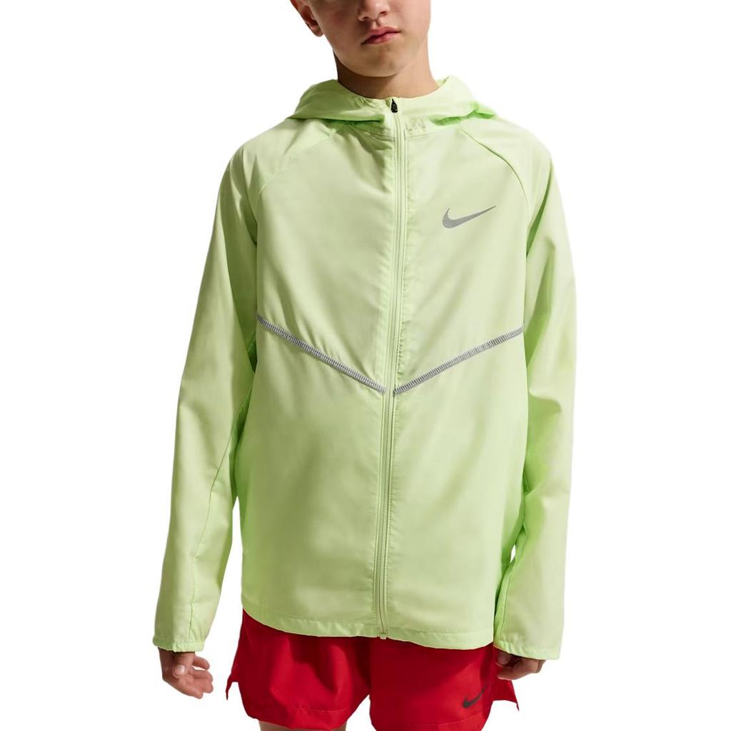Nike Jacket FW25 Miler New Year Edition Year Of The Horse Limited Hooded Water-Resistant Long Sleeve Kids Kids Jackets IO3389-360