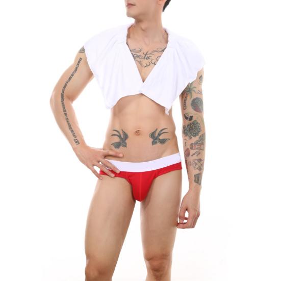 Toweling Pants Elastic Waist Relaxed Fit Breathable Coral Fleece Towel Bathrobe Shorts Homewear