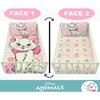 Housse De Couette Bebe 100x135cm Et Taie D'oreiller 40x60cm | Parure De Lit Marie Aristochats Pour Lit 60x120 Ou 70x140cm
