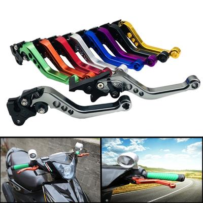 Levier de Poignée de Frein à Disque Double en Aluminium Réglable pour Scooters Vélo Électrique 1 Paire Accessoires de Remplacement pour Moto