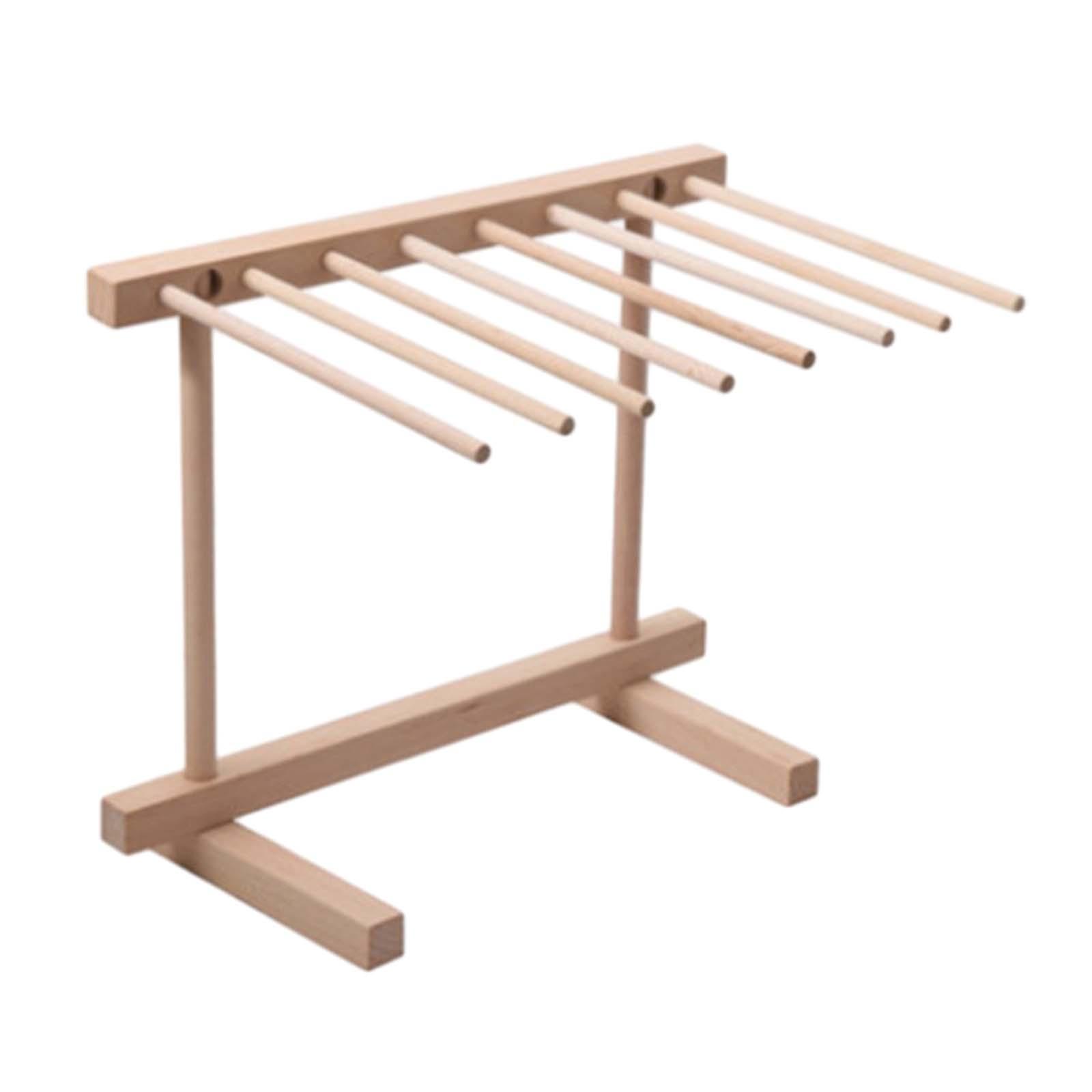 Wooden Collapsible Pasta Drying Rack Noodle Stand Homemade Spaghetti Dryer Kitchen Utensils for Fresh Pasta