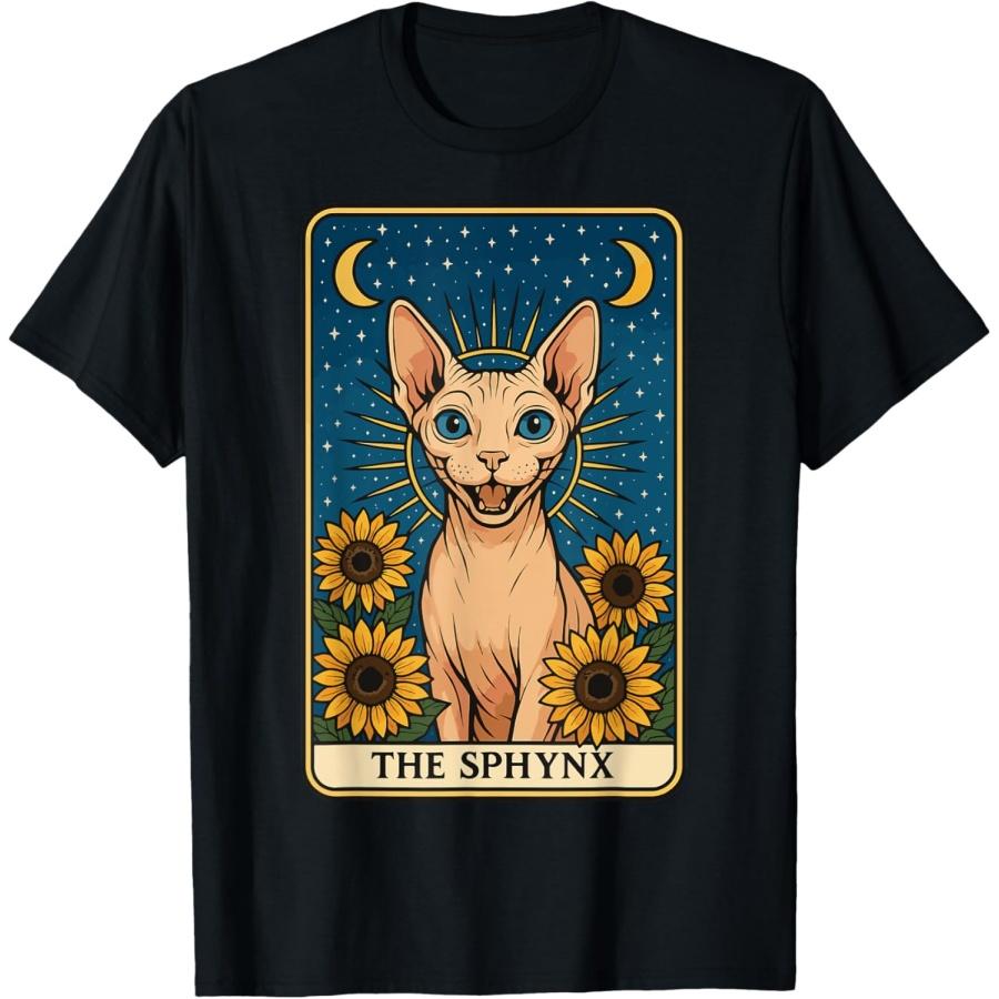 The Sphynx Tarot Card T-Shirt S