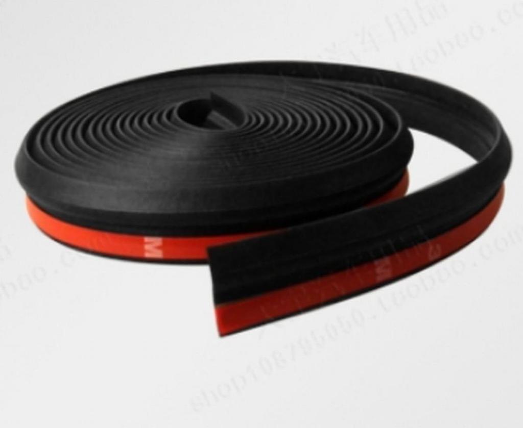 Takelablaze Car Quiet Weather Strip, Z Shape, Quiet Mole, Improved Airtight (Black)