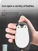 Automatic Penguin Bottle Opener Labor-saving Push Down Magnetic Beer Bottle Opener Press-Type Creative Bottle Cap Remover Party