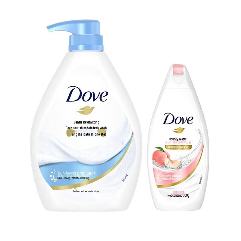 DOVE Gentle Nourishing Shower Milk & Gel Set