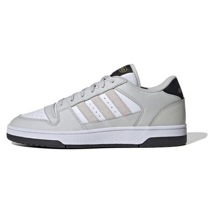 Adidas Turnaround Non-Slip Durable Low-Top Skate Shoes Unisex Skate Shoes Gray White IE1016