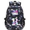 Animation Cartoon Letter Printing Large Capacity Shoulder Bag Lightweight Primary And Secondary School Students Leisure Schoolbag
