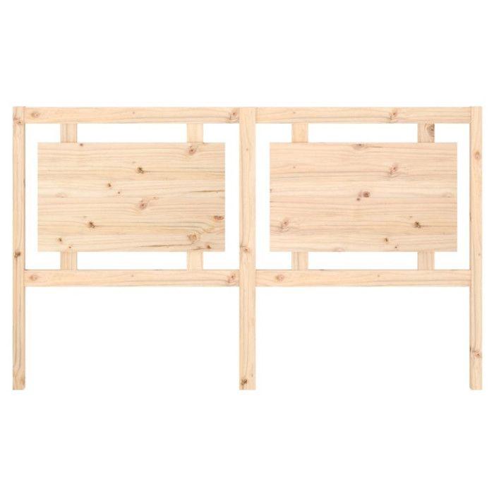 VidaXL Headboard 165.5x4x100 Cm Solid Pine Wood 817950