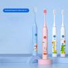 Child Sonic Electric Toothbrush Colorful Cartoon for Kids Children Smart Tooth Brush Rechargeable Waterproof with Replace Heads