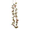 Guirlande de fleurs - vidaXL - 6 pcs - Rose - 215 cm - Soie artificielle