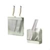 Chopsticks Holder Kitchen Organizer, Multifunctional Draining Rack Cream White