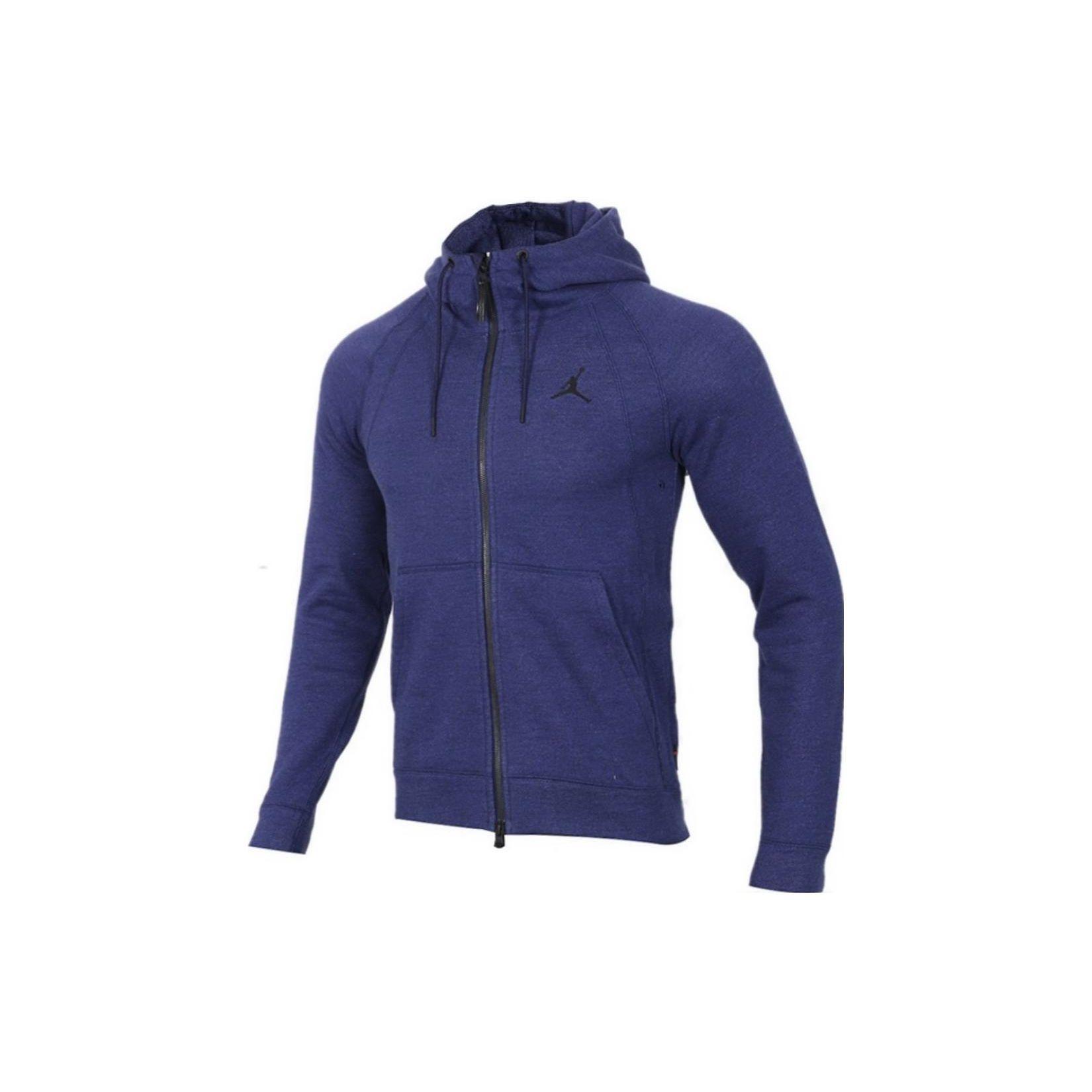 

Jordan Brand Full-Zip Hooded Sweatshirt Men Tops Purple 860197-416 M