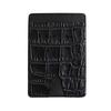 Romeo Crocodile Embossed Pass Case
