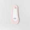 Women's Ice Silk Breathable Low Cut Crew Socks with Cotton Sole and Anti-Slip Silicone for Summer