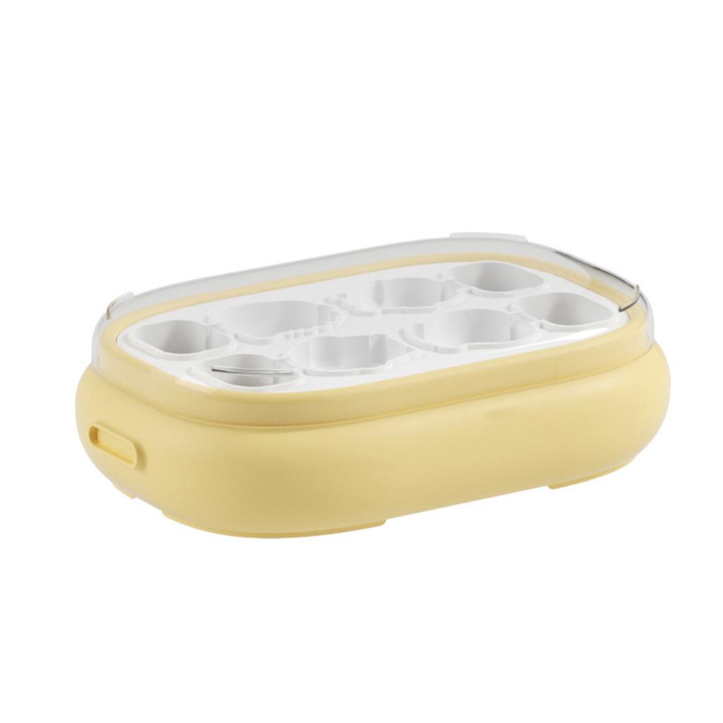Homemade Ice Cream Mold With Lid Quickly DIY Popsicle Ice Cream Tray For Children Adults