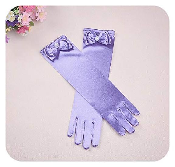 CREDIBLE Princess Cosplay Luxury White Ribbon Heart Magic Original NT5532 Dress, Kids' Costume, 8-Piece Set, (Princess Dress, Cape, Gloves, Tiara,