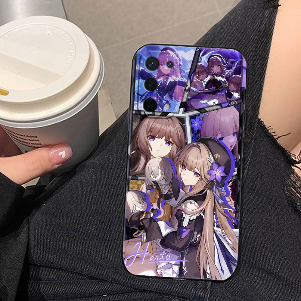 Custodia per Telefono Rail Blade Jing Yuan Honkai Per OPPO F31 A5X A6X A5 A6 A17 A16 A38 A53 A54 A55 A57 A58 A60 A74 A78 A92 A93 A94 Cover