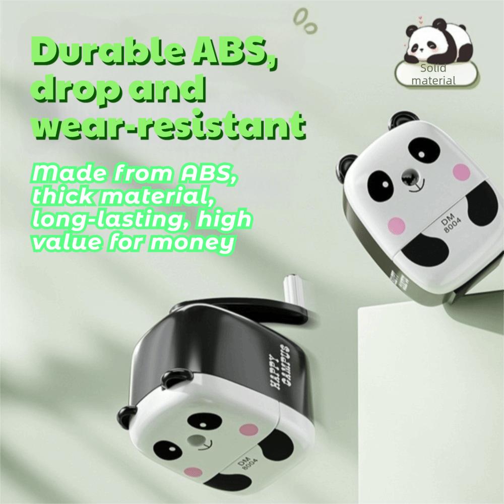 Hand-cranked Pencil Sharpener Cartoon Design Animal Shaped Sharpener School Stationery