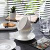European Ceramic Coffee Cup & Saucer Set: Latte Art & Afternoon Tea